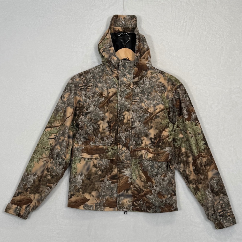 King's Camo Desert Shadow Hooded Jacket Large